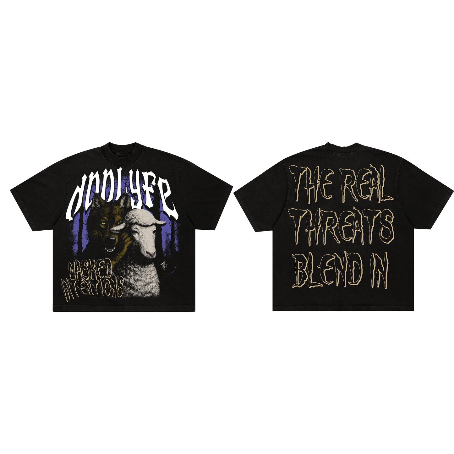 DONLYFE "Masked Intentions" T shirt